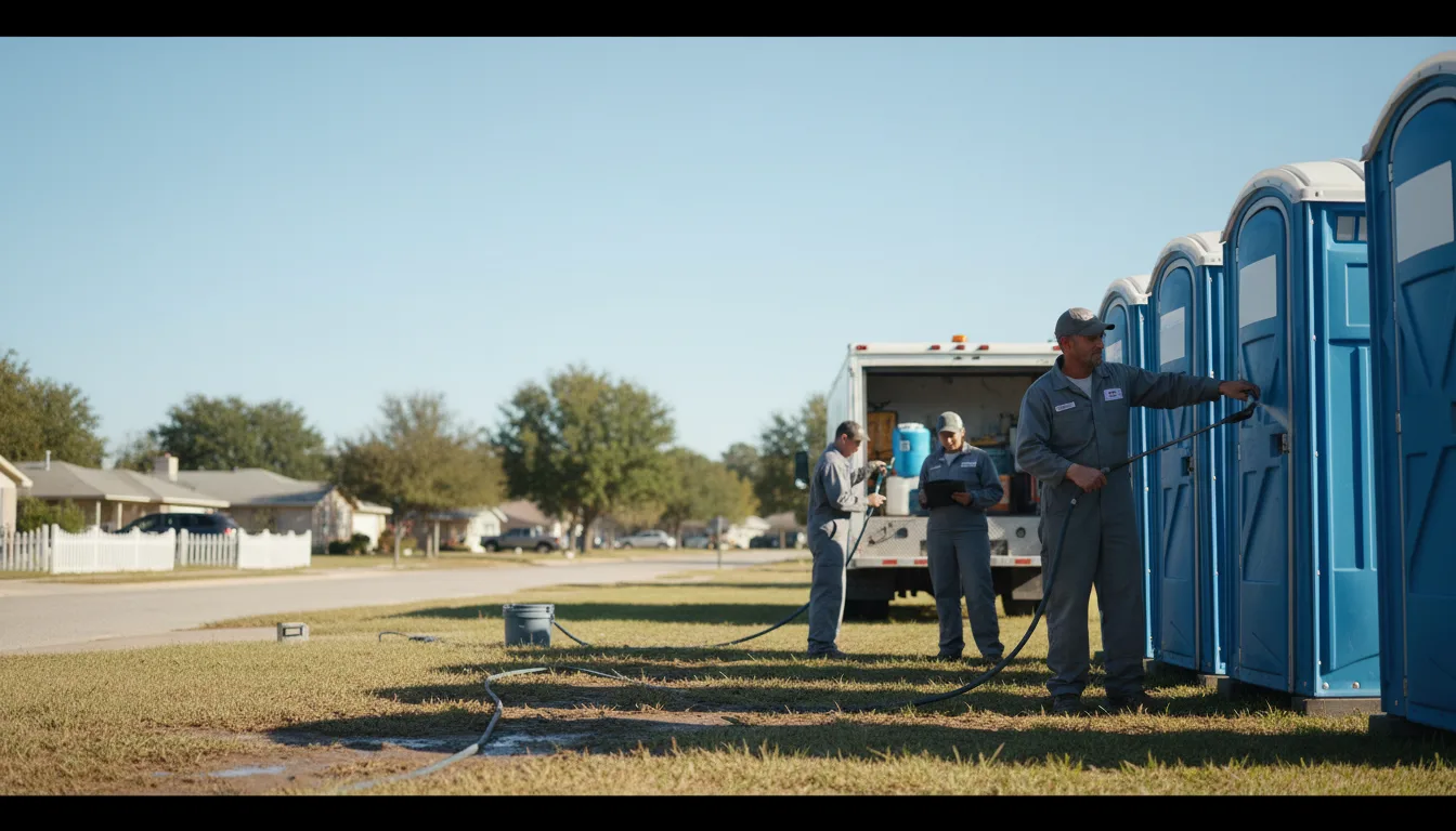Long-Term Portable Toilet Rental in Conehatta, MS near me